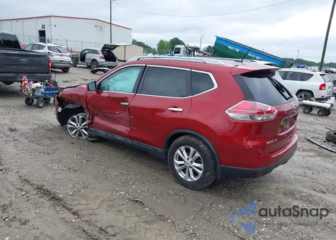 2015 Nissan Rogue Sv from USA, damaged, VIN 5N1AT2MT2FC802855